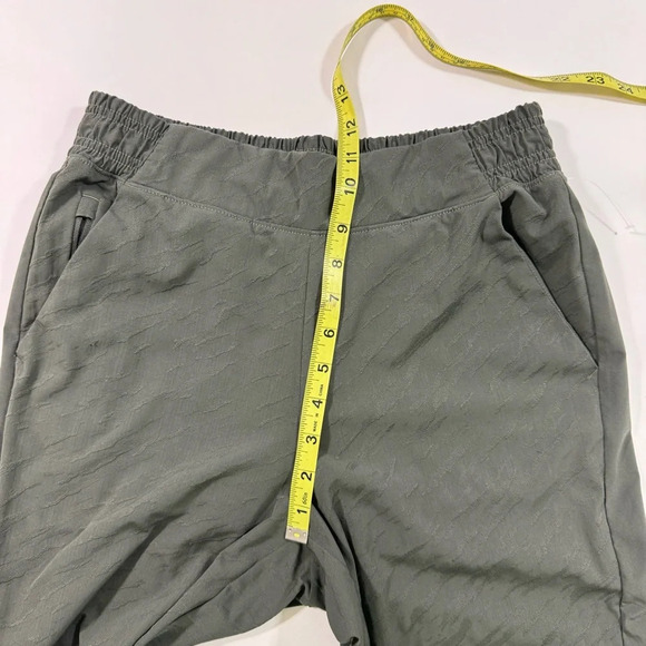 Athleta Brooklyn Textured Jogger Pants Mountain Olive Green - Picture 9 of 9